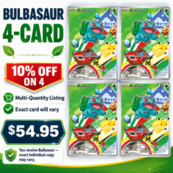 Bulbasaur 037 First Partner Illustration Promo Pokemon TCG 30th Anniversary - Image 1