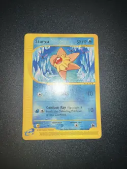 Pokemon TCG Staryu 104/144 Skyridge Common HP - Image 1