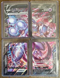 Pokemon TCG Mewtwo V-Union Set Sword & Shield Black Star Promo NM 🔥 - Image 1