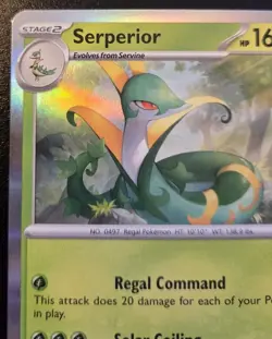 Serperior 006/088 Holo Rare Mega Evolution: Perfect Order Pokemon TCG - Image 2