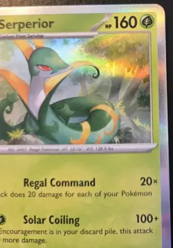 Serperior 006/088 Holo Rare Mega Evolution: Perfect Order Pokemon TCG - Image 3