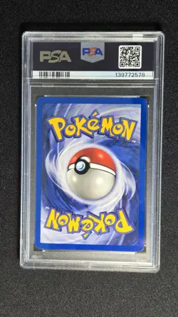 2000 Blaine’s Charizard 002/132 Gym Challenge Holo Pokemon TCG PSA 6 - SWIRL 🔥 - Image 3