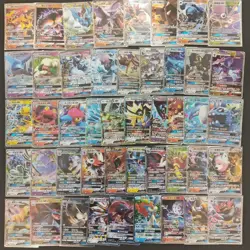 46*Lot Pokemon TCG S-Chinese RR GX Turtonator/Buzzwole/Alolan Ninetales #34 KB72 - Image 1