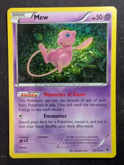 Mew - 29/124 Holo - XY Fates Collide (Pokemon) - Image 1