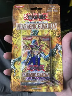 YU-GI-OH! PHARAONIC GUARDIAN Blister Booster Pack Vintage Unlimited English 🔥🔥 53334305204 - Image 1