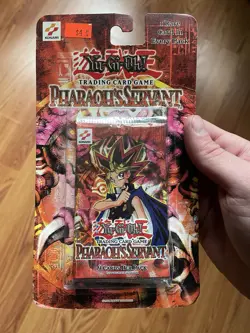 YuGiOh Pharaoh's Servant Blister Booster Pack Sealed Square Original Konami 53334289504 - Image 3