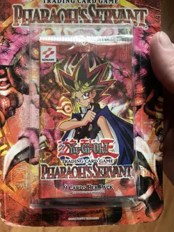 YuGiOh Pharaoh's Servant Blister Booster Pack Sealed Square Original Konami 53334289504 - Image 4