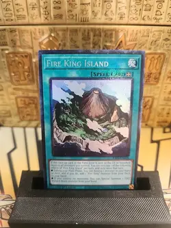 Fire King Island 1st Edition Prismatic Collector's Rare RA03-EN059 NM - Image 1