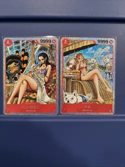 One Piece Waifu Cards - Nami and Robin - ACG Anime Card Goddess Story - Image 1