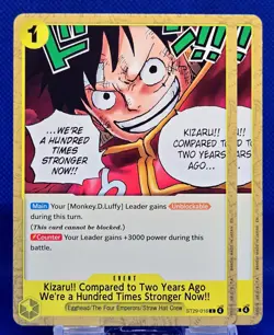 2x Kizaru!! Compared to... ST29-016 C | Starter Deck 29: Egghead | One Piece TCG - Image 1
