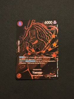 Yasopp OP009-013 SP One Piece Legacy of the Master - NM - Image 1