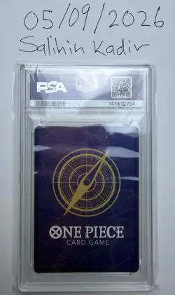 Bandai Franky OP01-021 Gift Collection 2023 Foil PSA 10 One Piece CCG EN 2023 - Image 2