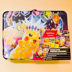 ⚡ Pikachu Collectors Chest 2024 Surging Sparks SEALED Rare Pokemon TCG ⚡ - Image 1