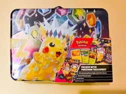 ⚡ Pikachu Collectors Chest 2024 Surging Sparks SEALED Rare Pokemon TCG ⚡ - Image 4