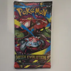 Pokemon Mega Evolution Booster Pack 10 Cards English TCG 2022. - Image 1