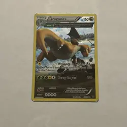 Pokemon XY Roaring Skies Dragonite Holo Rare Card 52/108 - Image 1