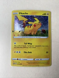 Pikachu SWSH039 General Mills Promo 2020 Holo Rare Holo Pokemon TCG Card NM - Image 1