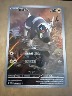 Pokemon TCG SV White Flare Blitzle Card 114/086 Illustration Rare - Image 1