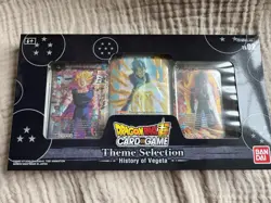 Bandai Dragon Ball Super Theme Selection History Of Vegeta Cards NIB RARE - Image 1