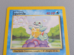 SQUIRTLE - 63/102 - Base Set - 4th Print - 1999-2000 - Pokemon Card - LP - Image 2