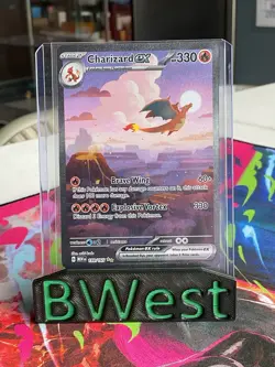 Charizard ex NM LP SIR 199 SV Scarlet & Violet 151 MEW Pokemon TCG Card - Image 1