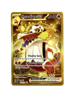 Skeledirge ex 272/193 Paldea Evolved Gold Hyper Rare Holo Pokemon TCG NM - Image 1
