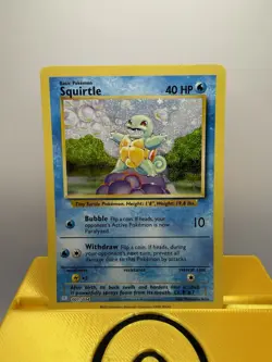 Squirtle CLB 001/034 Pokemon Trading Card Game Classic Collection Holo - Image 1