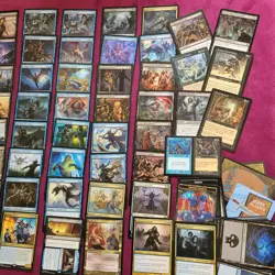 Commander Magic Deck 100 Cards = **Beginner ZOMBIES Tribal Black 'n' Blue Fun** - Image 3