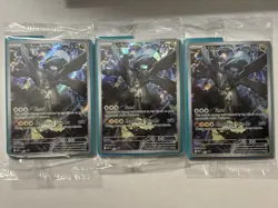 Pokemon N’s Zekrom Promo Card Bundle x3 SEALED NM - Image 1