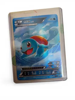 Pokemon Squirtle Full Art Holo Card Japanese Edition Sealed - Image 1