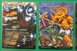 MTG TMNT 65 Card Lot-5 MYTHIC, 10 RARE, 20U, 30C) Raph’s Jitte The Ooze P12 - Image 1