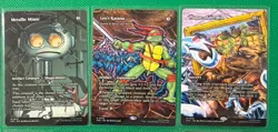 MTG TMNT 65 Card Lot-5 MYTHIC, 10 RARE, 20U, 30C) Raph’s Jitte The Ooze P12 - Image 3