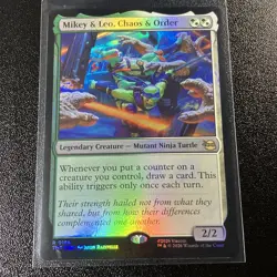 Mikey & Leo, Chaos & Order Teenage Mutant Ninja Turtles Foil - Image 1