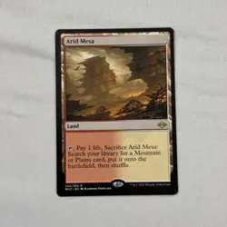 Magic the Gathering Arid Mesa (244) - Normal - Modern Horizons 2 (MH2) Near Mint - Image 1