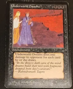 MTG Legends 1994 Underworld Dreams Enchantment Uncommon English - Image 2