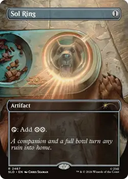 MTG Sol Ring (2467) - Foil, NM-Mint, English Secret Lair Drop Series - Image 1