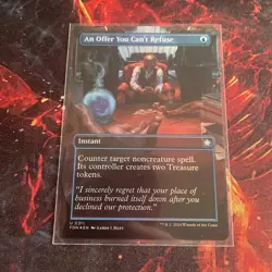 An Offer You Can't Refuse Borderless Foil Foundations MTG - Image 1
