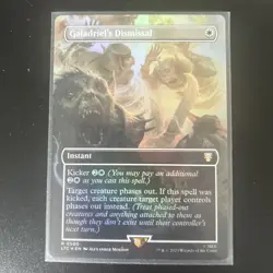 FOIL Galadriel's Dismissal ~ Commander: The Lord of the Rings [ NM ] - Image 1