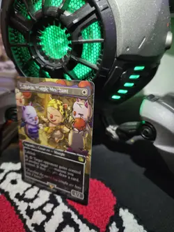 Stiltzkin, Moogle Merchant (Borderless) Chocobo Tack Foil Final Fantasy Mtg - Image 2