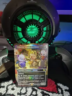 Stiltzkin, Moogle Merchant (Borderless) Chocobo Tack Foil Final Fantasy Mtg - Image 3