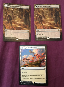 Brightclimb Pathway Grimclimb Pathway - ZNR - 3x EX LP - MTG - Image 1