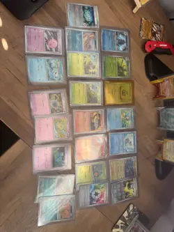 Pokemon Black Bolt/ White Flare Masterball (2 cards) & Pokeball (22 cards) lot. - Image 2