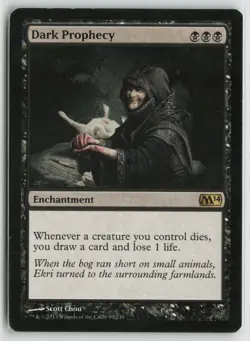 Dark Prophecy Lightly Played 93 Magic 2014 (M14) Magic: The Gathering - Image 1