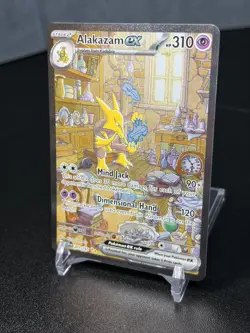 Alakazam ex 201/165 Special Illustration Rare - Pokemon TCG SV 151 English - NM - Image 3