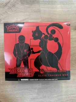 Pokemon Destined Rivals Pokemon Center Exclusive ETB Elite Trainer Box SHIPS NOW - Image 1