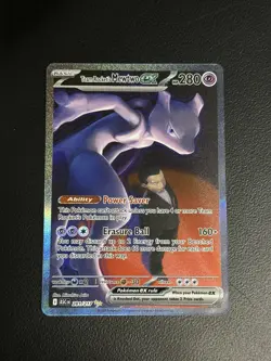 Pokemon TCG Team Rockets Mewtwo EX 281/217 Ascended Heros - Image 1