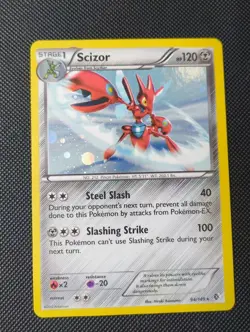 Pokemon TCG Scizor Boundaries Crossed 94/149 Holo Rare - Image 1