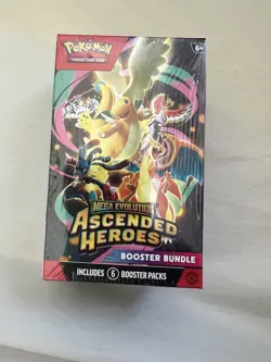 Pokemon Mega Evolution Ascended Heroes Booster Bundles SEALED - Image 1