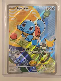 Pokemon Squirtle MEP 039 First Partner Illustration Promo NM - Image 1