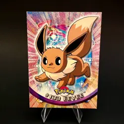 Eevee #133 - Topps Pokemon TV Animation Edition Series 3 - Non Holo Blue Label - Image 1